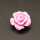 Resin Cabochons,Flower,Light pink,6x12mm,Hole:1.5mm,about 0.8g/pc,1pc/package,XBR00510bpvb-L001