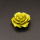 Resin Cabochons,Flower,Tender yellow,9x21mm,Hole:1.5mm,about 1.8g/pc,1pc/package,XBR00531hlbb-L001