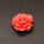 Resin Cabochons,Flower,Red,11x23mm,Hole:1.5mm,about 4.0g/pc,1pc/package,XBR00538hlbb-L001