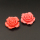 Resin Cabochons,Flower,Color Mixing,11x31mm,Hole:1mm,about 8.9g/pc,1pc/package,XBR00541hlbb-L001