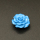 Resin Cabochons,Flower,Sea blue,9x16mm,Hole:1.5mm,about 1.9g/pc,1pc/package,XBR00559hjbb-L001