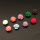 Resin Cabochons,Flower,Color Mixing,9x12mm,Hole:1.5mm,about 0.9g/pc,1pc/package,XBR00577bpvb-L001