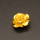 Resin Cabochons,Flower,Bright gold,6x10mm,Hole:1mm,about 0.4g/pc,1pc/package,XBR00589bnbb-L001