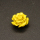 Resin Cabochons,Flower,Yellow,6x9mm,Hole:1mm,about 0.3g/pc,1pc/package,XBR00612bnbb-L001