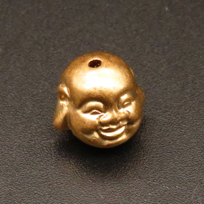 Resin Beads,Laughing Buddha,Color Mixing,10x10x11mm,Hole:1mm,about 0.8g/pc,1pc/package,XBR00646hlbb-L001