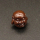 Resin Beads,Laughing Buddha,Brown,10x10x11mm,Hole:1mm,about 0.8g/pc,1pc/package,XBR00660hlbb-L001