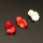 Resin Cabochons,Conch,Color Mixing,10x11x16mm,Hole:1mm,about 1.6g/pc,1pc/package,XBR00662hibb-L001