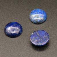 Natural Lapis Lazuli, Cabochons,Suede Semicircle,Blue,5x15mm,about 2.1g/pc,1pc/package,XFCA00025hibb-L001