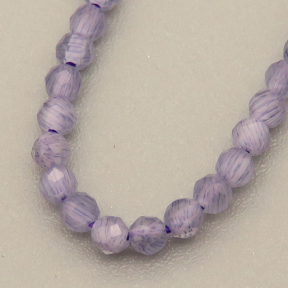 Cat Eye Beads Strands,Round,Faceted,Dark Purple,Dyed,2mm,Hole:0.5mm,about 190 pcs/strand,about 4 g/strand,5 strands/package,14.96"(38cm),XBGB04932baka-L020