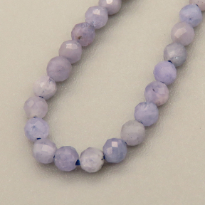 Natural Tanzanite Beads Strands,Round,Faceted,Purple Blue,2-2.5mm,Hole:0.5mm,about 152 pcs/strand,about 5 g/strand,5 strands/package,14.96"(38cm),XBGB05280vbmb-L020