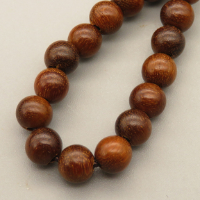 Natural Microberlinia Spp Beads Strands,Round,Dark Brown,6mm,Hole:0.8mm,about 67 pcs/strand,about 22 g/strand,5 strands/package,14.96"(38cm),XBSB00001baka-L020