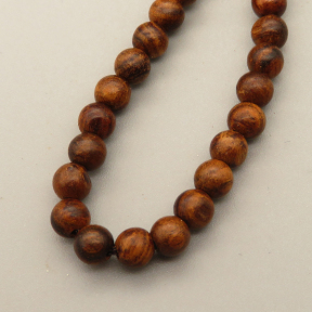 Natural Mabiwasa Beads Strands,Round,Dark Brown,4mm,Hole:0.5mm,about 95 pcs/strand,about 9 g/strand,5 strands/package,14.96"(38cm),XBSB00007baka-L020
