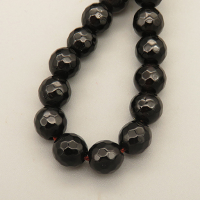 Natural Smoky Quartz Beads Strands,Round,Faceted,Brown,8mm,Hole:1mm,about 47 pcs/strand,about 36 g/strand,5 strands/package,14.96"(38cm),XBGB05700biib-L020