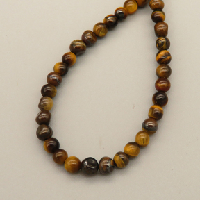 Natural Golden Tiger Eye Beads Strands,Grade A,Round,Gold,4mm,Hole:0.8mm,about 95 pcs/strand,about 9 g/strand,5 strands/package,14.96"(38cm),XBGB05834vbnb-L020