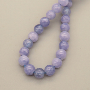 Natural Aquamarine Beads Strands,Round,Purple Blue,4mm,Hole:0.8mm,about 95 pcs/strand,about 9 g/strand,5 strands/package,14.96"(38cm),XBGB05846vbmb-L020