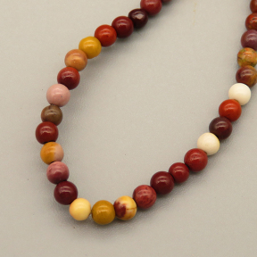 Natural Mookaite Beads Strands,Round,Color Mixing,3mm,Hole:0.8mm,about 126 pcs/strand,about 6 g/strand,5 strands/package,14.96"(38cm),XBGB05862vbnb-L020