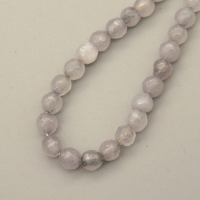 Natural Agate Beads Strands,Round,Faceted,gray,3mm,Hole:0.8mm,about 126 pcs/strand,about 6 g/strand,5 strands/package,14.96"(38cm),XBGB05912bbml-L020