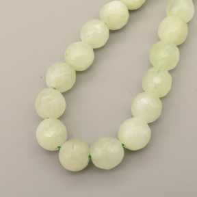 Natural Agate Beads Strands,Round,Faceted,Light Green,8mm,Hole:1mm,about 47 pcs/strand,about 36 g/strand,5 strands/package,14.96"(38cm),XBGB06524vbnb-L020