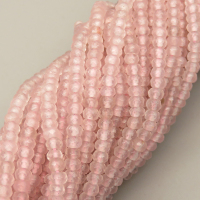 Natural Agate Beads Strands,Abacus Beads,Faceted,Pink,2x3mm,Hole:0.5mm,about 126 pcs/strand,about 5.5 g/strand,5 strands/package,14.96"(38cm),XBGB06972bhva-L020