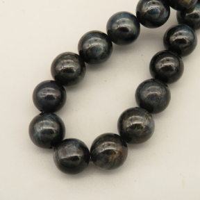 Natural Color Tiger Eye Beads Strands,Round,Dyed,Dark Gray,10mm,Hole:1mm,38 pcs/strand,55 g/strand,5 strands/package,14.96"(38cm),XBGB07156biib-L020