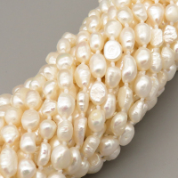 Natural Cultured Freshwater Pearl Beads Strands,Random Particles,Off White,7x9x5mm-4x6x7mm,Hole:1.2mm,about 150 pcs/strand,about 36 g/strand,1 strand/package,47.24"(1.2m),XBSP01204vkla-L020