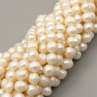 Natural Cultured Freshwater Pearl Beads Strands,Thread Beads,Off White,,10mm-11mm,Hole: 1.5mm,about 39 pcs/strand,about 55 g/strand,1 strand/package,14.17"(36cm),XBSP01426vila-L020,14705