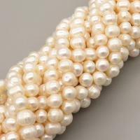 Natural Cultured Freshwater Pearl Beads Strands,Thread Beads,Off White,,8mm-9mm,Hole: 1.2mm,about 47 pcs/strand,about 40 g/strand,1 strand/package,14.17"(36cm),XBSP01430vhnv-L020,13480