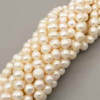 Natural Cultured Freshwater Pearl Beads Strands,Thread Punch,Off White,,10mm-11mm,Hole: 1.5mm,about 39 pcs/strand,about 55 g/strand,1 strand/package,14.17"(36cm),XBSP01442biib-L020,16005