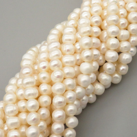 Natural Cultured Freshwater Pearl Beads Strands,Thread Punch,Off White,,8mm-9mm,Hole: 1.2mm,about 47 pcs/strand,about 40 g/strand,1 strand/package,14.17"(36cm),XBSP01466ahpv-L020,13120