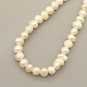 Natural Cultured Freshwater Pearl Beads Strands,Light Thread Punch,Off White,4mm-5mm,Hole:1mm,about 98 pcs/strand,about 15 g/strand,1 strand/package,13.38"(34cm),XBSP01500ahlv-L020,5025