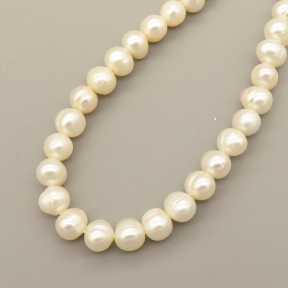 Natural Cultured Freshwater Pearl Beads Strands,Light Thread Punch,Off White,5mm-6mm,Hole:1mm,about 64 pcs/strand,about 20 g/strand,1 strand/package,14.17"(36cm),XBSP01502vhmv-L020,7205