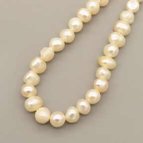 Natural Cultured Freshwater Pearl Beads Strands,Thread Punch,Off White,6mm-7mm,Hole:1mm,about 64 pcs/strand,about 22 g/strand,1 strand/package,13.38"(34cm),XBSP01516aivb-L020,6380