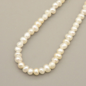 Natural Cultured Freshwater Pearl Beads Strands,Near Round Punch,Off White,2mm-3mm,Hole:0.5mm,about 187 pcs/strand,about 7 g/strand,1 strand/package,14.96"(38cm),XBSP01592ajlv-L020,14760