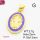 Brass Enamel Pendants,Oval,for Easter,Gold,Purple,18x13mm,Hole:2mm,about 2.7g/pc,5 pcs/package,XFPC03087vail-L017