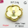 Zirconia,Brass Links Connectors,Flower,Plating Gold,18mm,Hole:1mm,about 3.4g/pc,5 pcs/package,XFL01946baka-G030