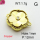 Zirconia,Brass Links Connectors,Flower,Plating Gold,12mm,Hole:1mm,about 1.7g/pc,5 pcs/package,XFL01972baka-G030