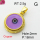Enamel & Eye Patch Imported from Italy,Brass Pendants,Round,Devil's Eye,Plating Gold,Purple,18mm,Hole:2mm,about 2.5g/pc,5 pcs/package,XFPC03207baka-G030