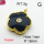 Resin & Zirconia,Brass Pendants,Flower,Plating Gold,Black,18mm,Hole:1mm,about 3g/pc,5 pcs/package,XFPC03267aajl-G030