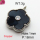 Resin & Zirconia,Brass Pendants,Flower,Plating Platinum,Black,18mm,Hole:1mm,about 3g/pc,5 pcs/package,XFPC03282aajl-G030