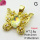 Imitation Crystal Glass & Zirconia,Brass Pendants,Butterfly,Plating Gold,Light Yellow,20x22mm,Hole:2mm,about 2.8g/pc,5 pcs/package,XFPC03507vbmb-G030