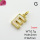 Shell,Brass Pendants,Letter E,Plating Gold,9x7mm,Hole:2mm,about 0.7g/pc,5 pcs/package,XFPC03561vail-G030