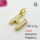 Shell,Brass Pendants,Letter H,Plating Gold,9x8mm,Hole:2mm,about 0.7g/pc,5 pcs/package,XFPC03565vail-G030