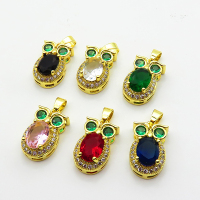 Cubic Zirconia,Brass Pendants,Heart Shape with Wings,Plating Gold,Mixed Color,15x10mm,Hole:2mm,about 1.8g/pc,5 pcs/package,XFPC03705aajl-L024