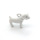 Spray Painted Brass Pendants,Puppy,White,13x17mm,Hole:2mm,about 3g/pc,5 pcs/package,XFPC05471avja-L017