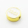 Brass Enamel Slide Charms,Round,Plated Gold,White,10mm,Hole:2mm,about 1.1g/pc,5 pcs/package,XFF01090vail-L017