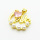 Brass Cubic Zirconia Pendants,with Plastic Imitation Pearls,Heart,Love,Plated Gold,Pink,20mm,Hole:2mm,about 3g/pc,5 pcs/package,XFPC06285aajl-L024