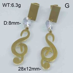 SS Earrings  3E40034vbnl-635