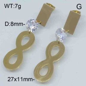 SS Earrings  3E40039vbnl-635