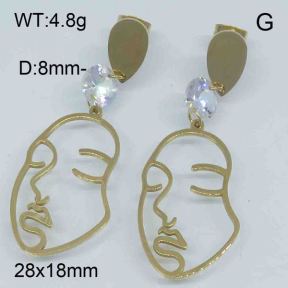 SS Earrings  3E40047vbnl-635