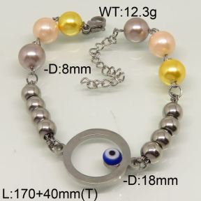 SS Bracelet  6B30018bhva-610